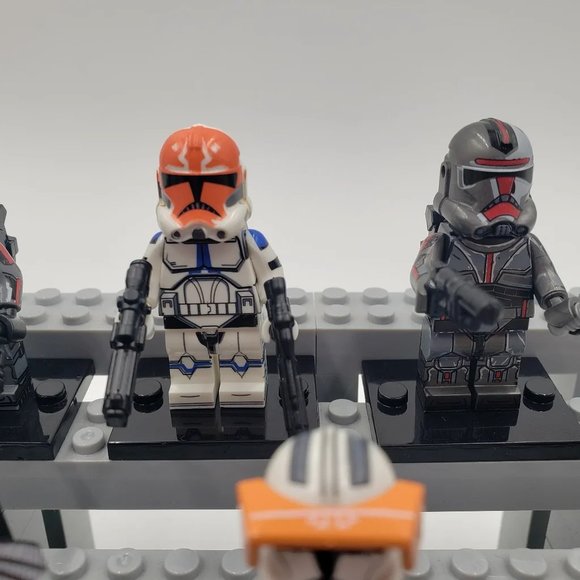 8 Star Wars The Bad Batch Custom Minifigures, Mini Figures - Picture 5 of 10